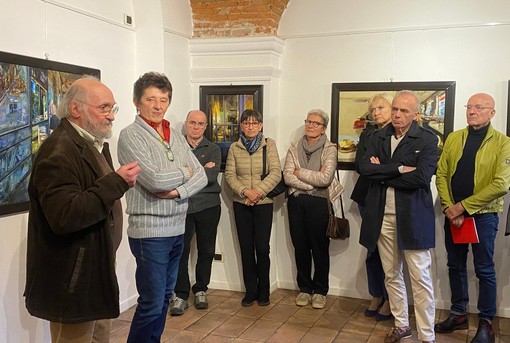 Inaugurata la mostra di Graziano Tinti alla galleria Borgo Arte FOTO