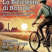 “La bicicletta di Bartali”: un reading teatrale per il Giorno della Memoria