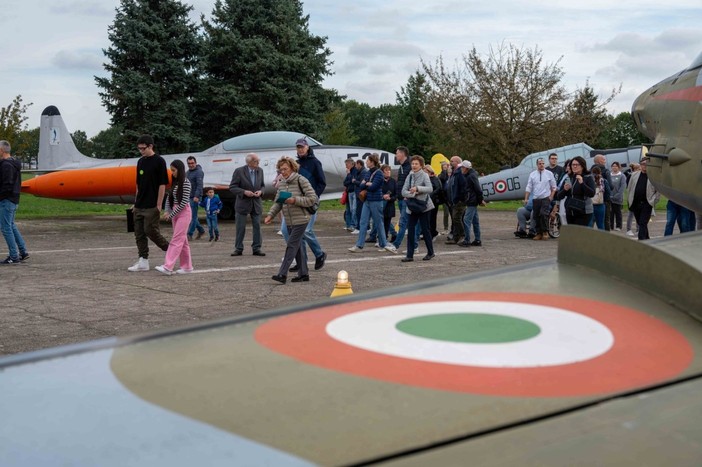 Apertura straordinaria dell’Aeroporto di Cameri per le giornate del Fai. FOTO