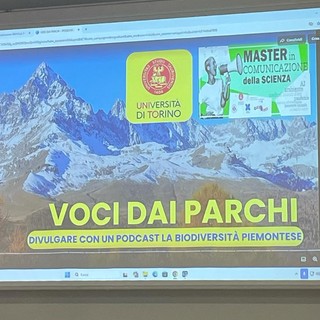 &quot;Le voci dei parchi&quot; vince il premio per la miglior tesi al Master di Comunicazione della Scienza