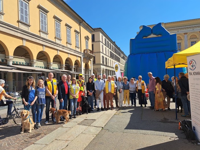 Al Lions Day a Novara è stato donato un cane guida