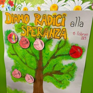 Un albero di speranza per la giornata internazionale contro il cancro infantile