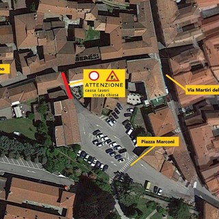 Varallo Pombia: chiusura temporanea dell'accesso a Piazza Marconi, modifiche alla viabilità dal 16 al 23 gennaio