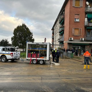 Volontari della Protezione Civile di Novara in azione per l'emergenza alluvione in Emilia Romagna