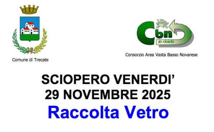 Sciopero nazionale del 29 Novembre: possibili disagi nella raccolta porta a porta