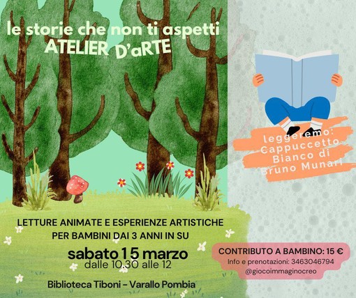 Le storie che non ti aspetti: un appuntamento speciale alla Biblioteca Tiboni