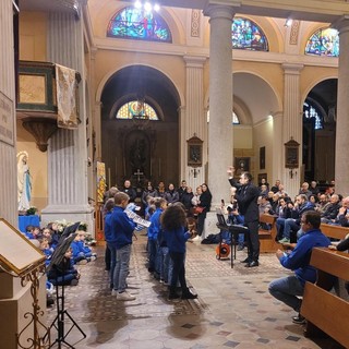 Crivelli saluta il concerto 'Note di Natale' delle scuole del sacro cuore