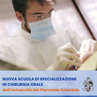 Nuova scuola di specializzazione in chirurgia orale istituita a Novara