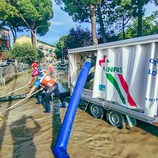 Alluvione, i volontari di Anpas Piemonte in partenza per l'Emilia Romagna