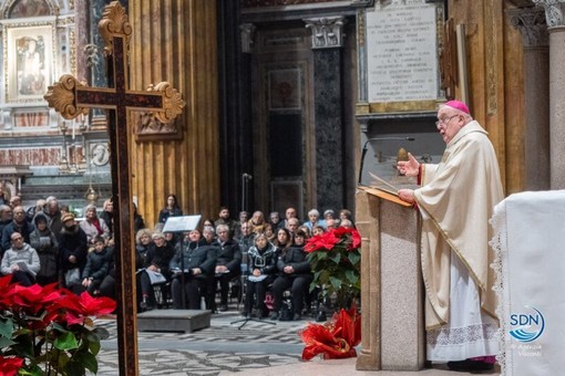 Il vescovo Franco Giulio Brambilla ha aperto il Giubileo in diocesi