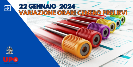 Festa di San Gaudenzio: variazioni degli orari dei centri prelievi