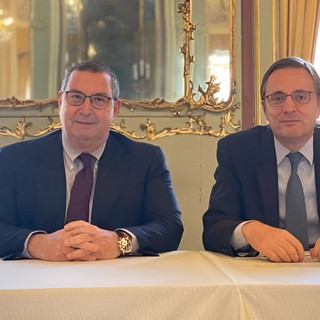 Nella foto da sinistra Giuseppe Castagna, AD di Banco BPM, insieme a Massimo Tononi, Presidente di Banco BPM