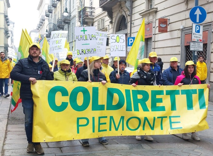 Coldiretti: una avanguardia di mille imprenditori davanti alla Regione per difendere l’agricoltura