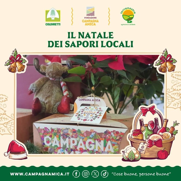 Natale a km zero con l’agrimercato di “Campagna Amica”