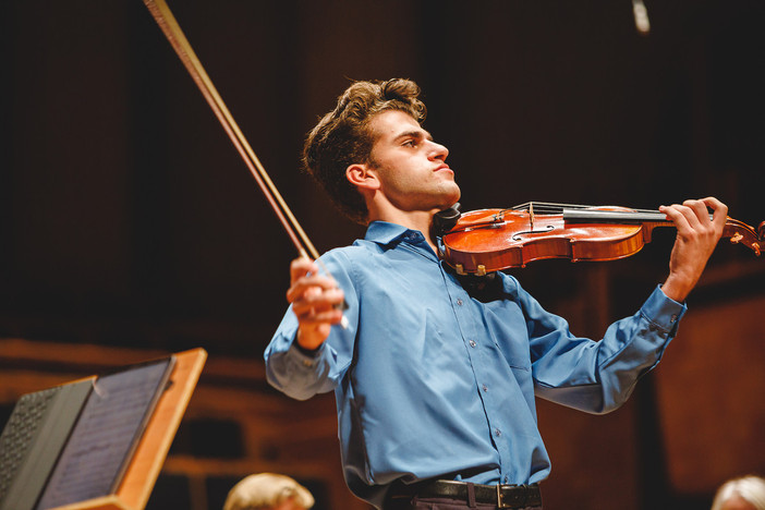 Il violinista Guido Sant'Anna