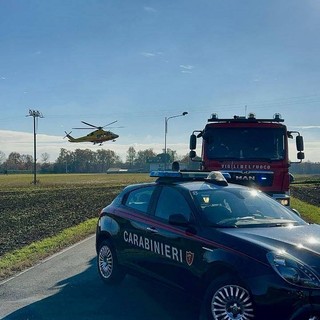 Incidente frontale sulla SP 21: due feriti elitrasportati a Novara