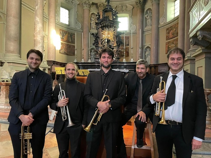 Novarien Trumpets Ensemble in concerto alla Basilica di San Gaudenzio