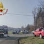 Incidente sulla SS 32 a Castelletto sopra Ticino: intervento dei Vigili del Fuoco