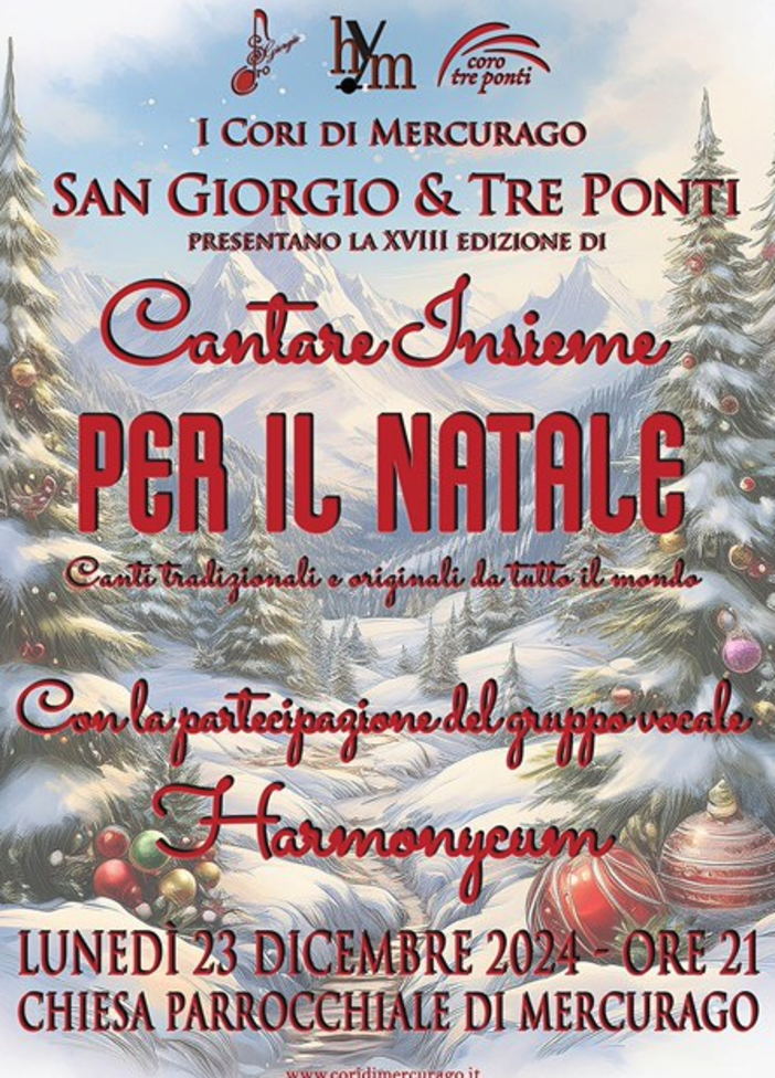 Arona, &quot;Cantare insieme per il Natale&quot;: un viaggio musicale attraverso il mondo