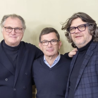 Nella foto da sinistra: Maurizio Grifoni, Giacomo Ferraris e Andrea Ferri