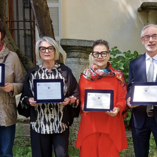 Nella foto i premiati dell’edizione 2023: da sinistra Gabriella Fornara, Michela Licht, Enrica Carbone e Roberto Fornara.