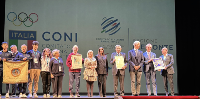 Al Teatro Coccia aperto l'anno sportivo piemontese: celebrati i migliori atleti, tecnici e dirigenti della regione. FOTO