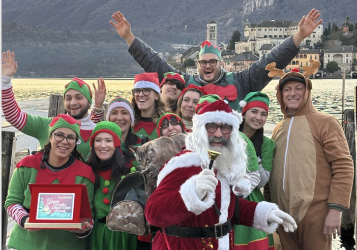 Un Successo Straordinario per &quot;l''Isola di Babbo Natale&quot; a Orta San Giulio