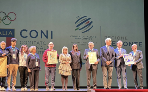 Al Teatro Coccia aperto l'anno sportivo piemontese: celebrati i migliori atleti, tecnici e dirigenti della regione. FOTO