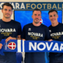 Novara Calcio, presentati ufficialmente i nuovi acquisti Riccardi, Jelenic e Manseri