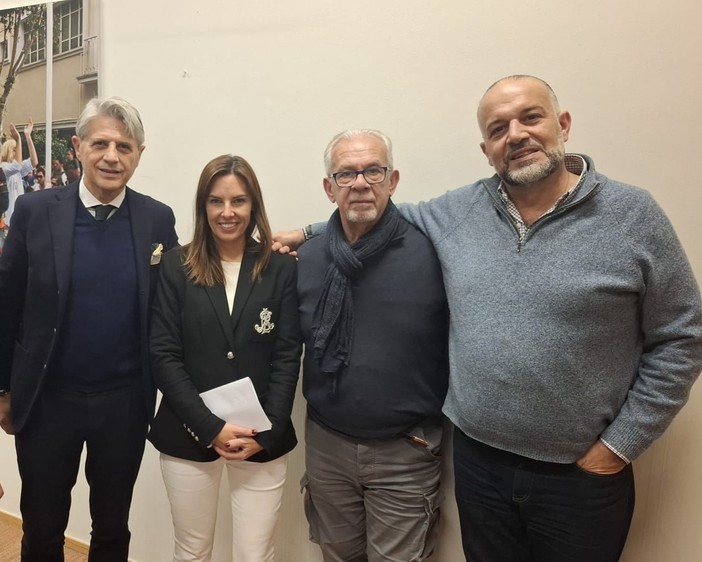 Nella foto: Tovaglieri con Picozzi, Palmieri e Strozzi