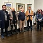 Mostra di Alfredo Vallese al Broletto di Novara: Crivelli porta i saluti della Provincia