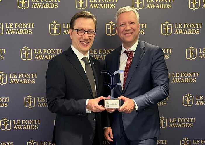 “Le Fonti Awards”, Acqua Novara.Vco premiata come &quot;Eccellenza dell'anno&quot;