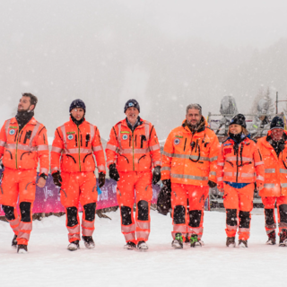 Anche i volontari del soccorso di San Maurizio d'Opaglio alle Universiadi di Torino