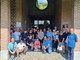 Nella foto il sodalizio in visita alle cantine Arlunno di Ghemme