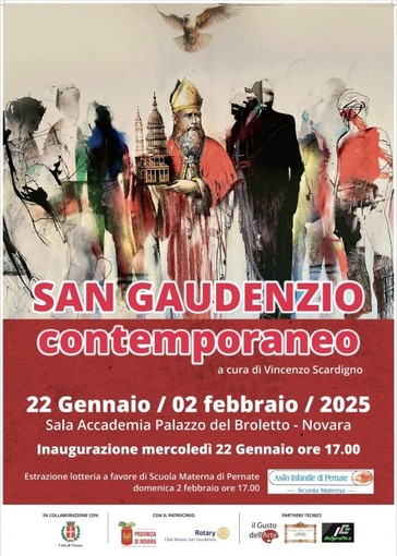 &quot;San Gaudenzio contemporaneo 2025&quot;: la mostra d'arte al Broletto di Novara