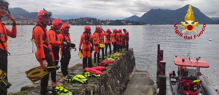 A Verbania un corso regionale per i soccorritori acquatici dei vigili del fuoco