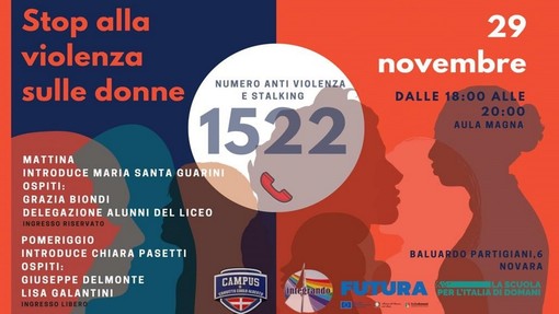 Stop alla violenza sulle donne: un momento di riflessione e testimonianze