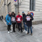 Cgil, giornata di volantinaggio al Casorati per la sicurezza nella scuola