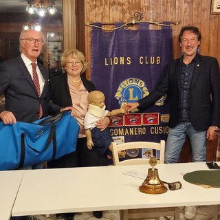 Donazione del Lions Club Borgomanero Cusio: un Manichino per la formazione nelle scuole del distretto Area Nord