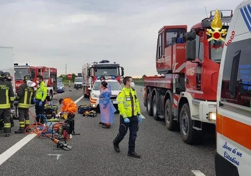 Auto contro Tir: un morto sull’A4 a Novara