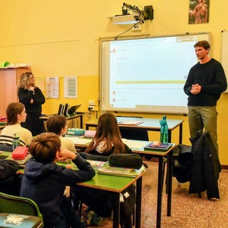 Calciatori azzurri a scuola per un incontro speciale con gli studenti dell’Immacolata