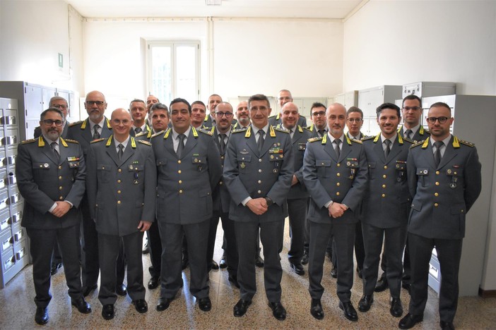 Guardia di finanza, il comandante regionale in visita al comando di Novara