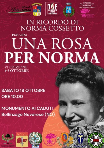 Commemorazione delle Vittime delle Foibe: una rosa per Norma Cossetto