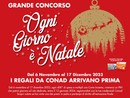 Conad anticipa le feste e lancia il grande concorso ''Ogni giorno è Natale''