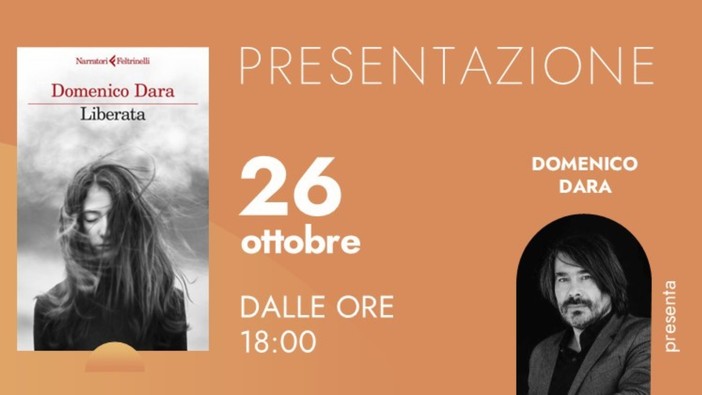 Presentazione di &quot;Liberata&quot; di Domenico Dara alla libreria Ubik di Novara