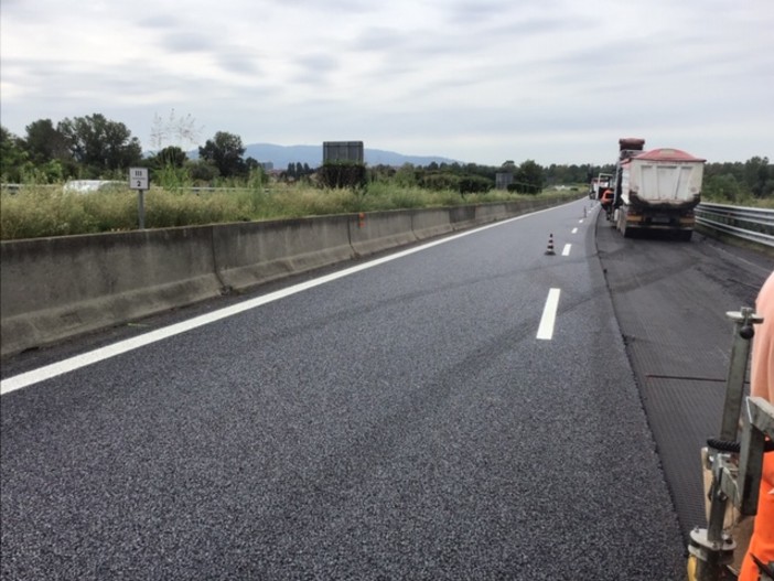 Autostrada A26, le chiusure in programma questa settimana