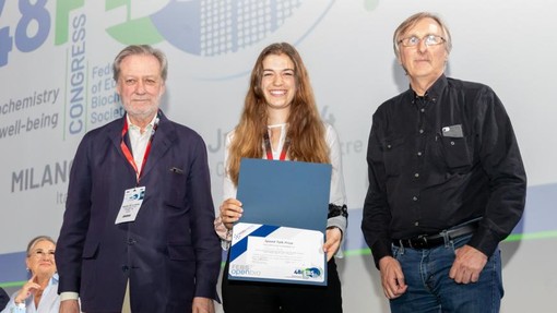 Febs 2024: la dottoressa Marianna Genta premiata a Milano per la sua ricerca