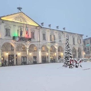 Nevicata precoce storica a Novara: record di accumulo dal 1985