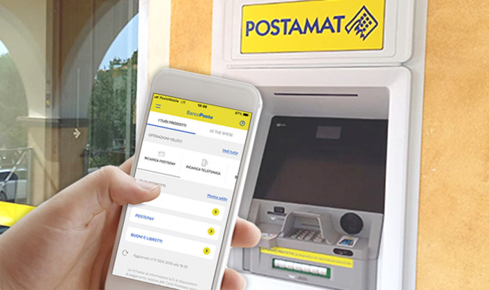 Poste italiane: in tutti gli atm postamat della provincia di Novara prelievo di contanti senza carta