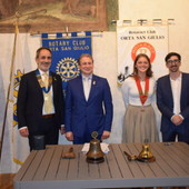 Mauro Uglietti è il nuovo presidente del Rotary Club Orta San Giulio